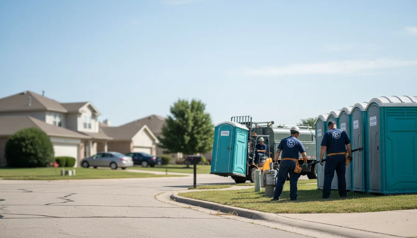 Porta Potty Rental in Ozark, AR near me